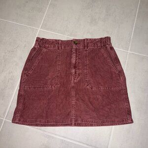 American Eagle Women's Super Stretch Corduroy Mini Skirt